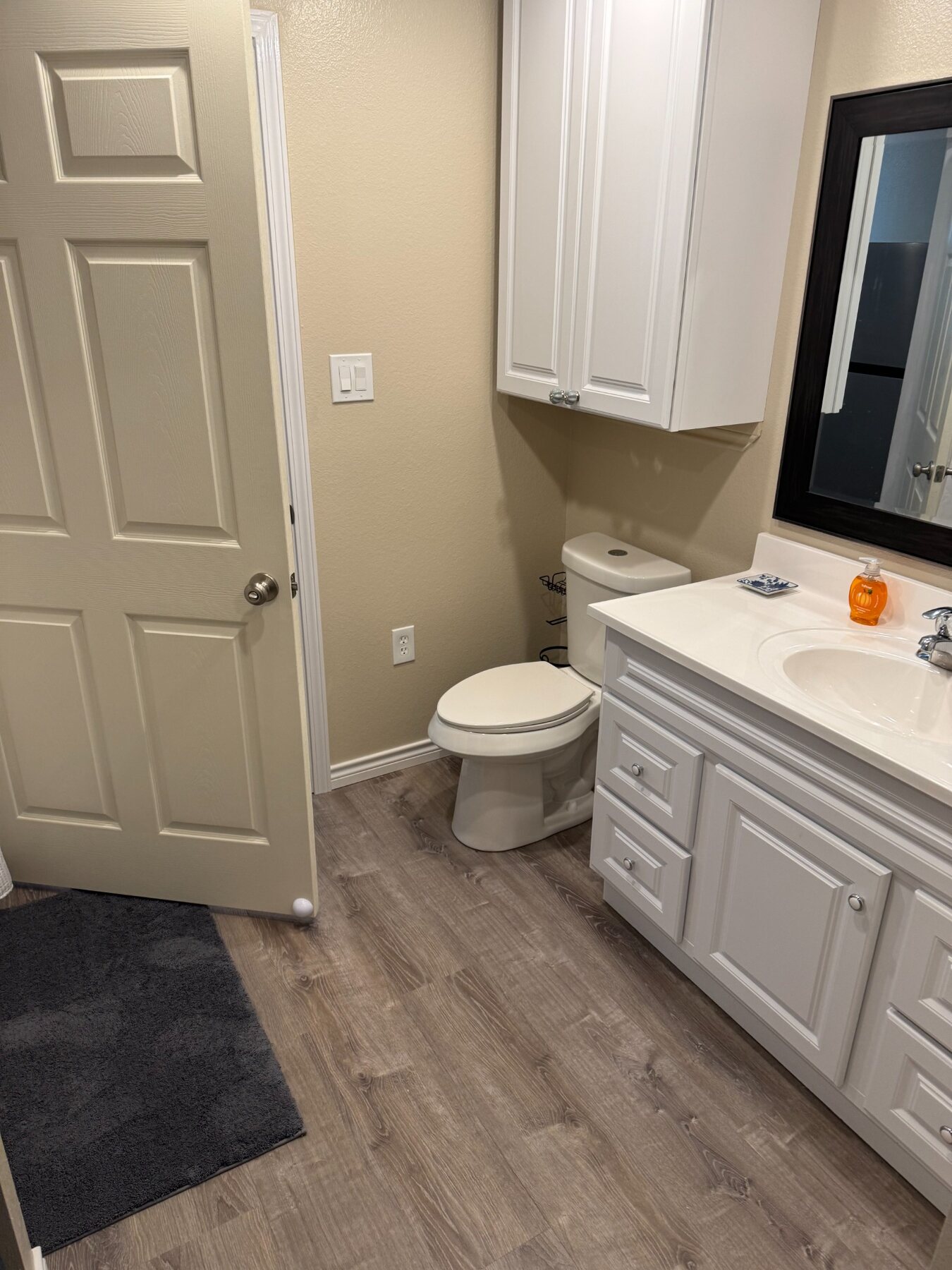 Driscoll A bathroom and entrance