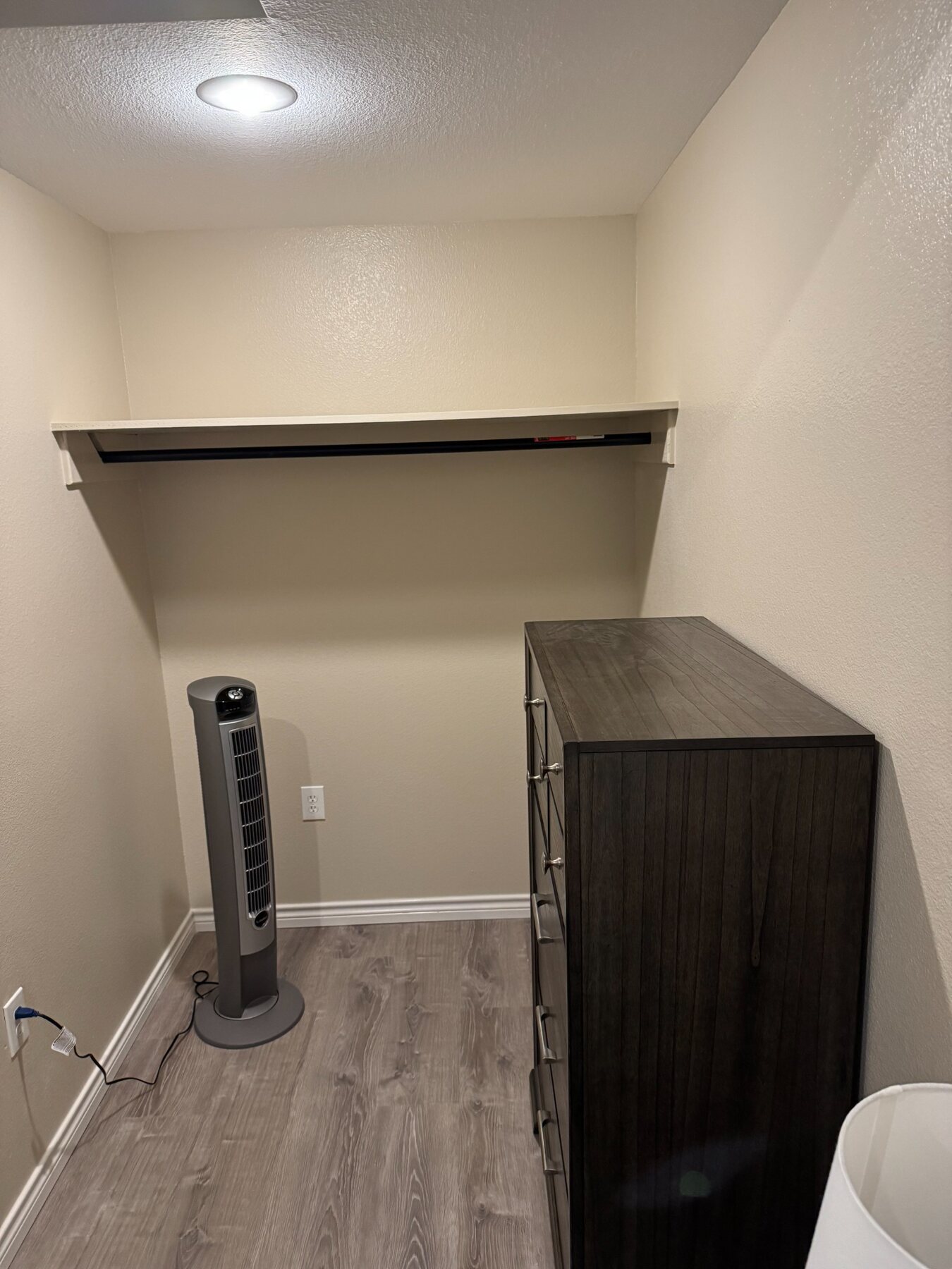 Driscoll A closet and storage area