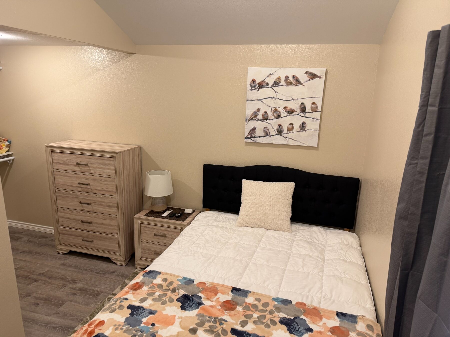 Driscoll B bed and dresser
